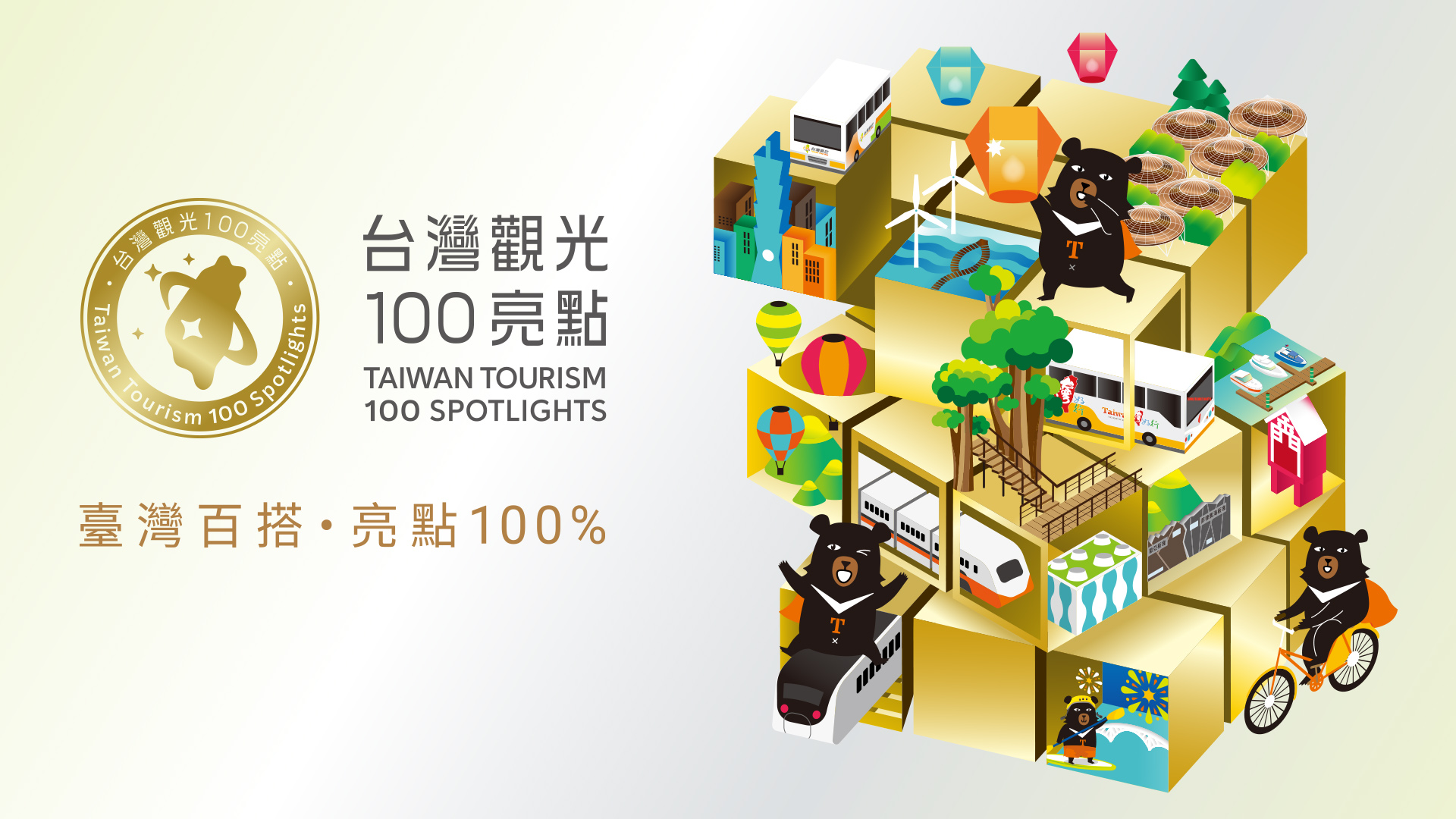 台灣觀光100亮點 發現臺灣魅力 探索四季之美