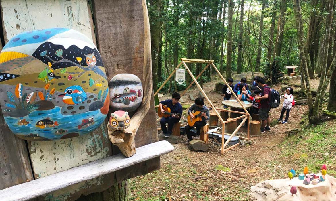回東眼山森林日，在山裡發現美