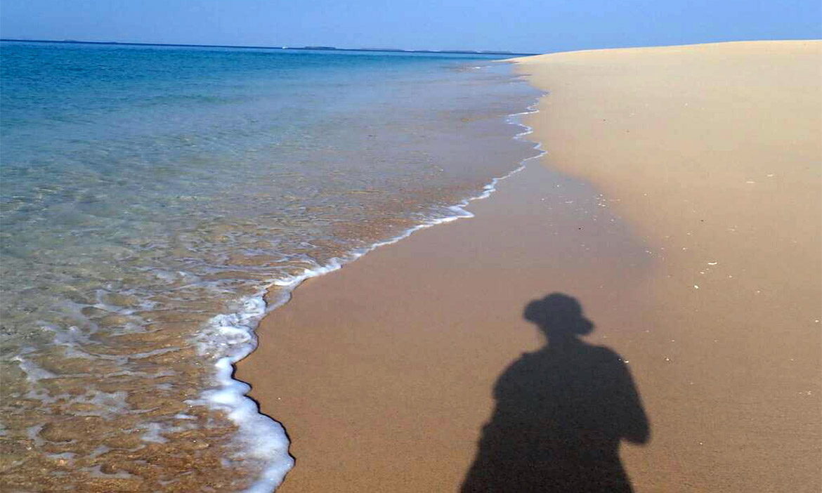聽海聽風說吉貝，旅人聆聽內心的寂靜