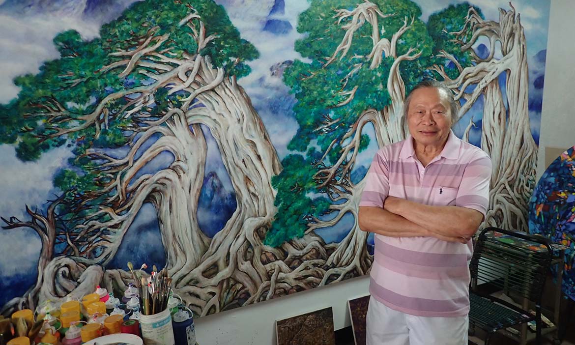 謝孝德：「我的信仰就是藝術，畫得好就心滿意足」