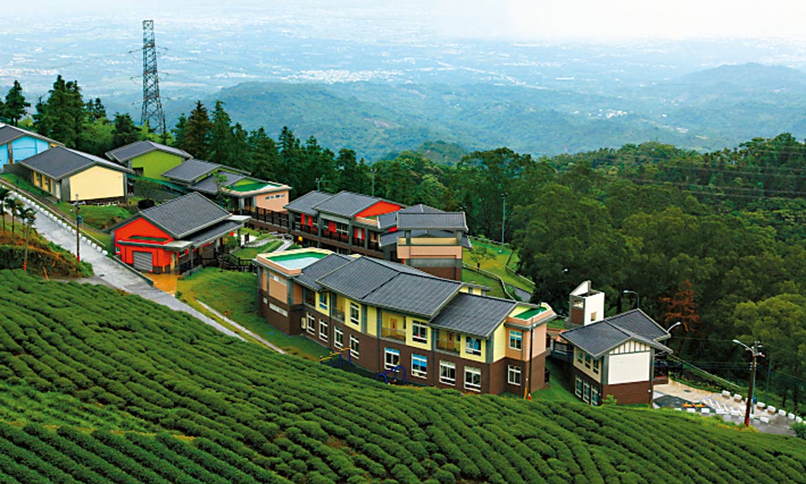 古坑山上的美麗學校，自然抓住學生的心！