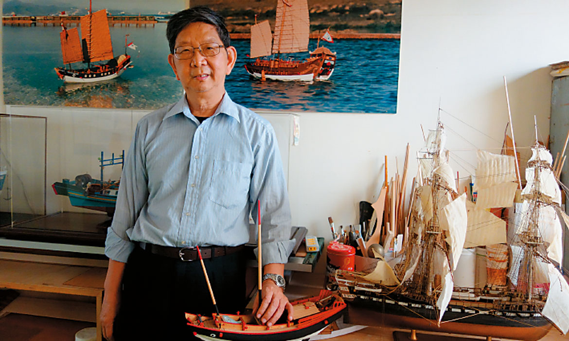 曾樹銘  重建古船見證歷史，台灣研究古船復原重建第一人