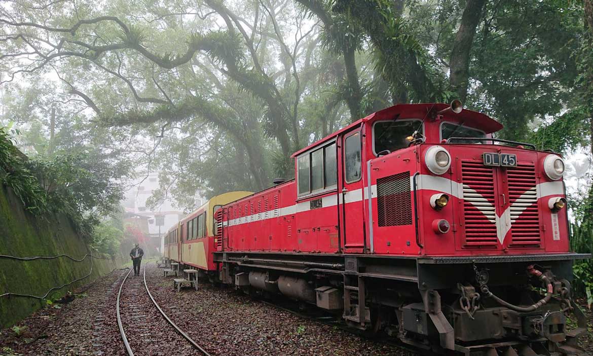 阿里山小火車奔馳百年，連結都市與原始森林，讓旅行更有魅力