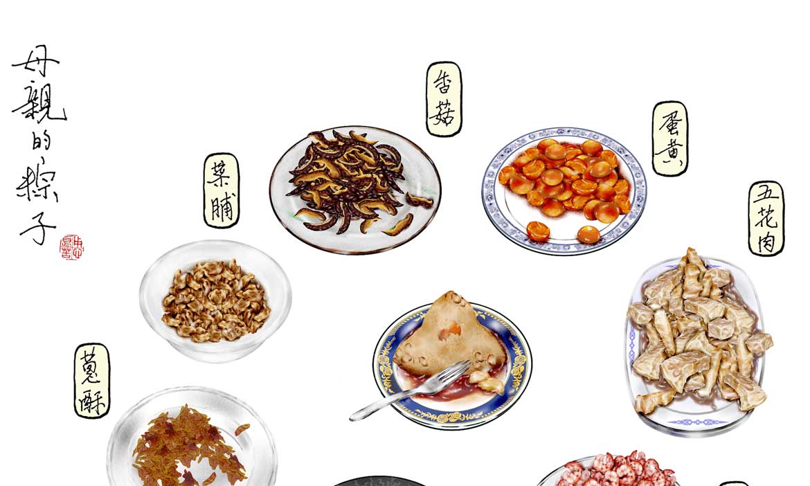 母親的粽子與鹹粥，古早味是我們家安定的力量