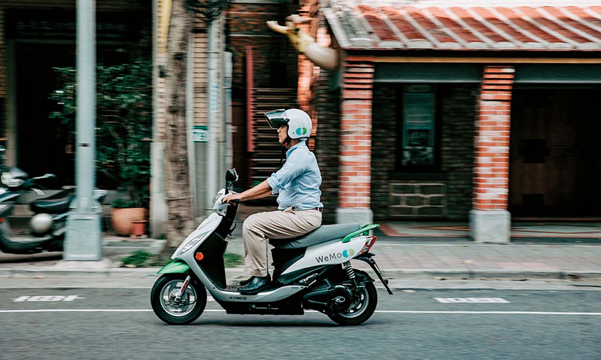 「WeMo」共享電動機車，以租代買的綠色移動