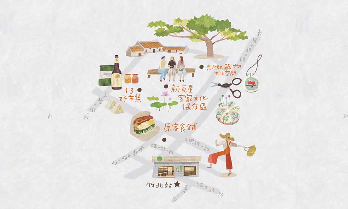 漫步竹北體驗職人日常，到市集尋找當季食材