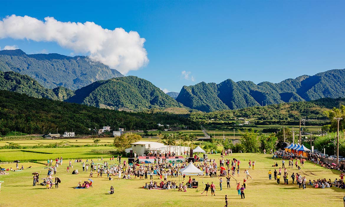 花蓮．穀稻秋聲 希望旅人把富里當成家，常常回來享受山谷的擁抱