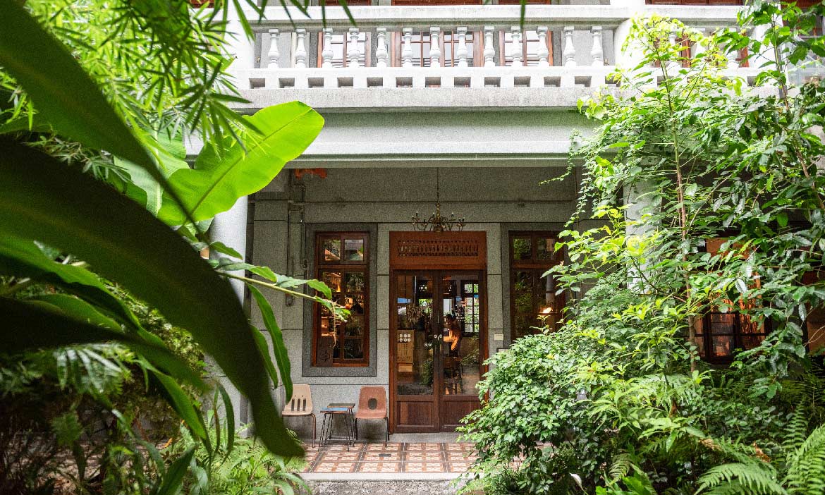 大同・孔雀餐酒館｜隱身在大稻埕閩式街屋的綠色餐廳，吃得好對地球也好