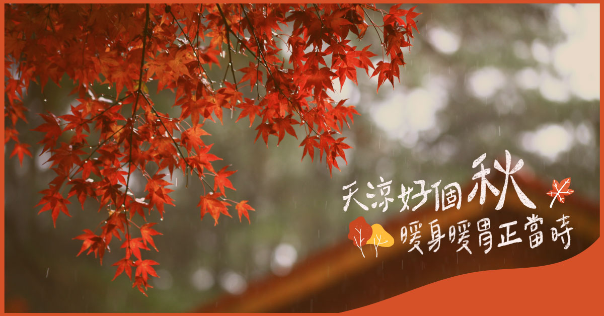 天涼好個秋 暖身暖胃正當時