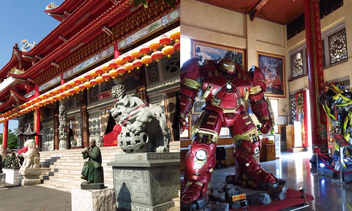 台南龍崎文衡殿 變形金剛做門神，順遊左鎮、楠西、玉井，二日遊推薦