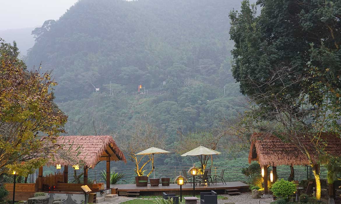 竹林瑜珈、品茗好茶 南投溪頭聽濤園渡假山莊，住進山林間遺世精靈小屋