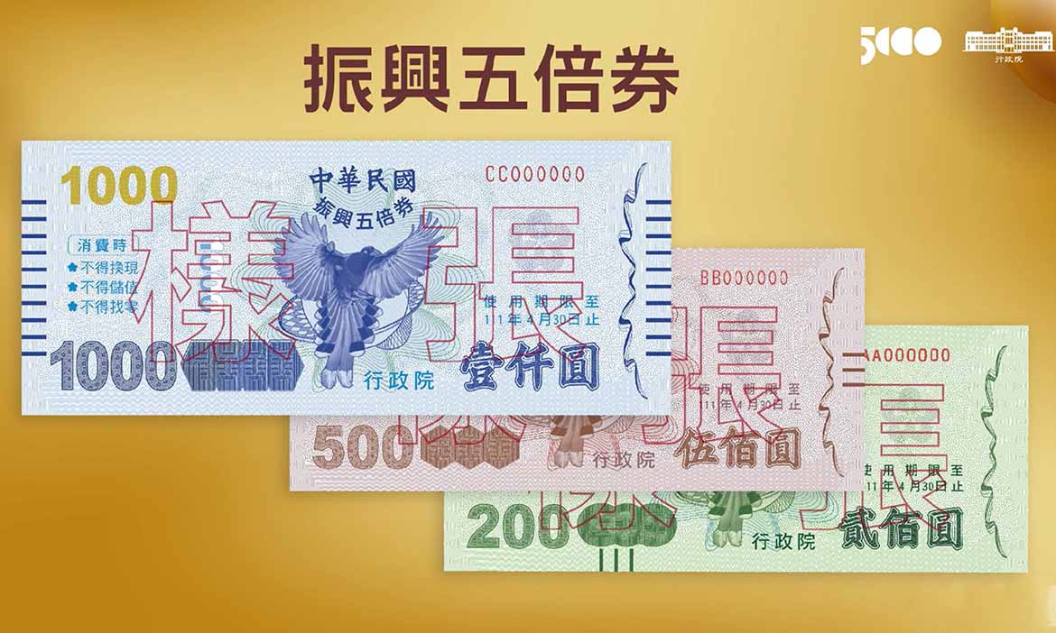 懶人包》振興五倍券9月22日起數位綁定！如何使用？使用期限？電商、外送平台可以用嗎？八大加碼券總整理