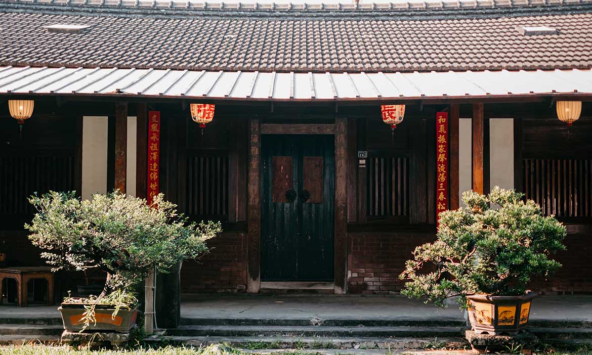雲林大埤保存完整的百年私家園邸「三秀園」，詩人張禎祥故居 萬坪林園詩意滿盈