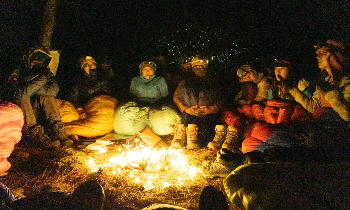 真心不換的郡大林道，跟著戶外安全推廣協會模擬露宿，登山者養成之行