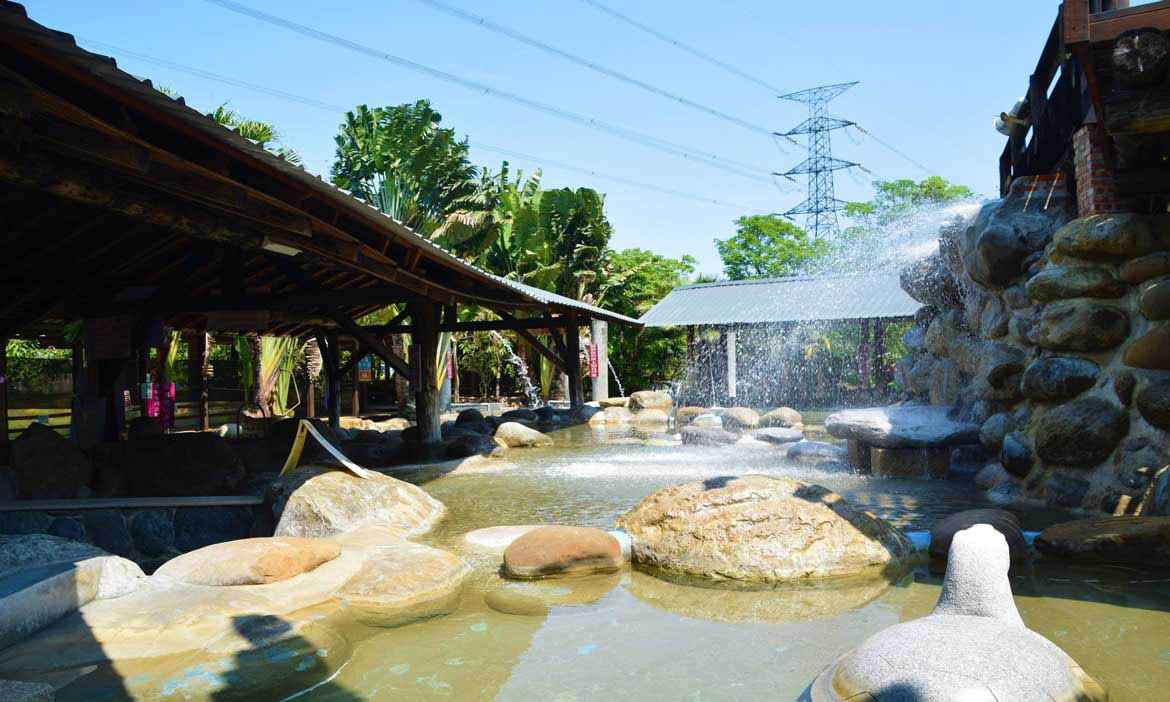 楠西一湯｜台南龜丹溫泉還可逛果園，賞美麗花旗木