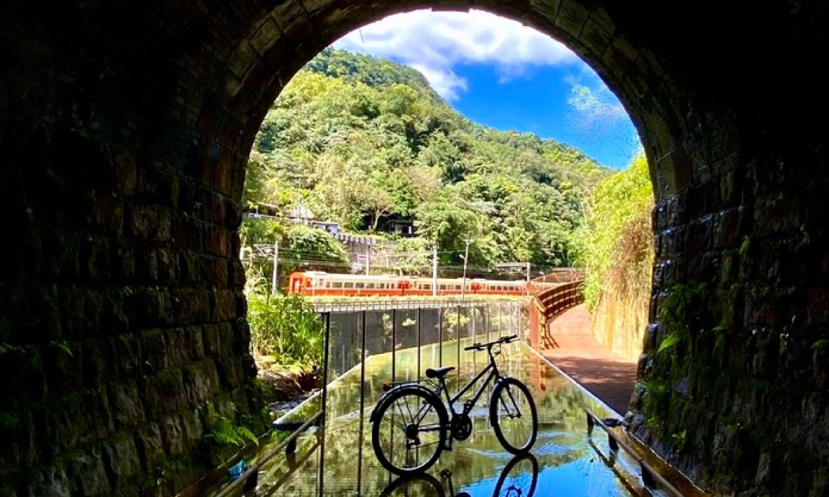 「三貂嶺隧道自行車道」串起新北雙溪到瑞芳，探訪人文和自然共存的山城美境