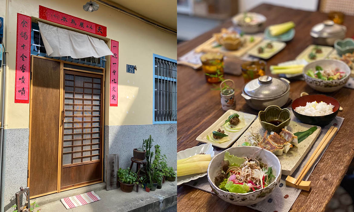 南投埔里小食堂「一碗食舖」，藏身無人巷弄、一週只開三天，用料理譜出小鎮風光
