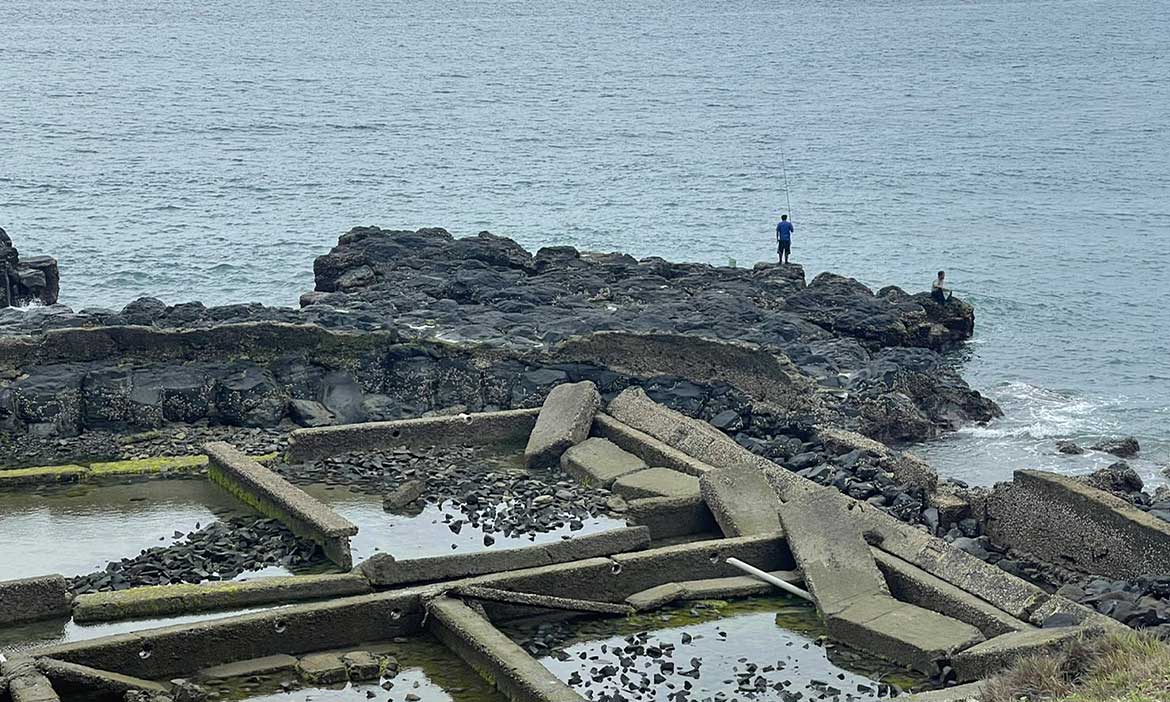 到澎湖度過海邊時光，去磯釣地點釣魚、看在海濱的天人菊，感受菊島魅力