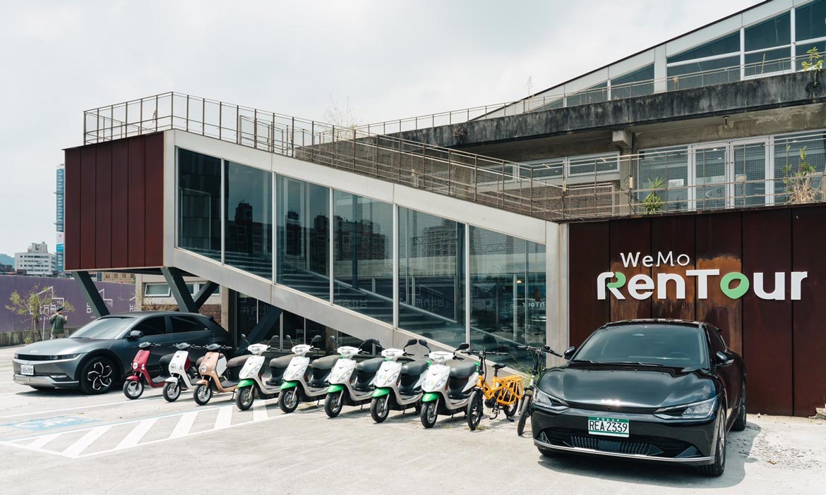 WeMo RenTour共享運具平台上線！整合汽機車、電動單車與租車業者，服務首度踏上金門
