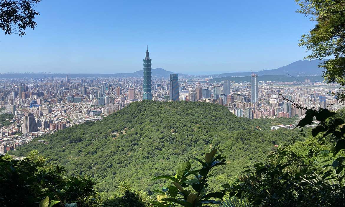 台北大縱走第六段 中華科大至捷運麟光站，走茶香米路賞都市山稜連線