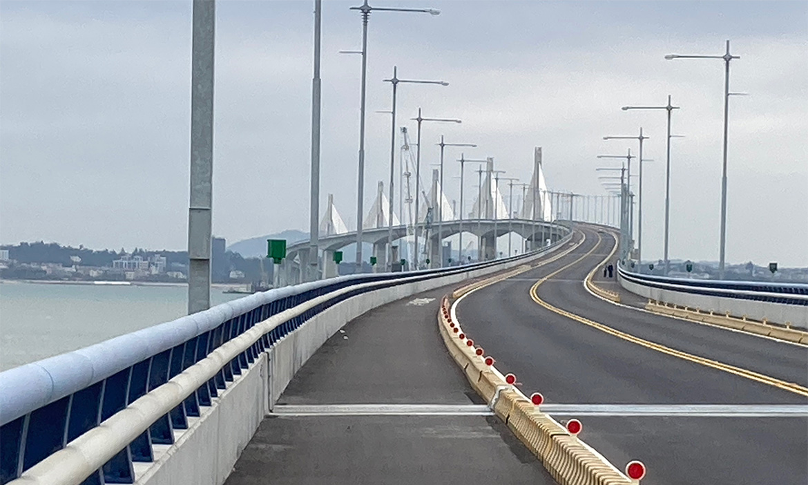 島島連線 跑過金門大橋的三十分鐘，解鎖台灣公共工程新里程碑