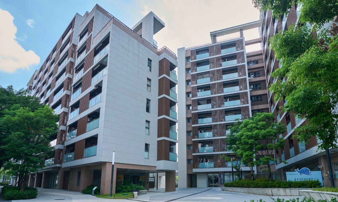 優良綠建築新奇岩社會住宅 營造幸福感的樂居山城