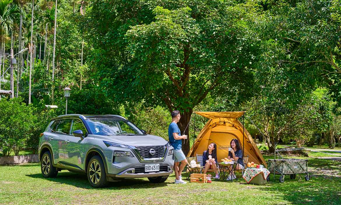 NISSAN X-TRAIL野放綠色行動，透過無痕露營與永續旅行，找回自然的美好