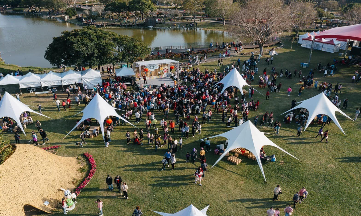彰化溪州公園賞花美不勝收！2025花在彰化，從初一到初十五以花卉藝術串聯城市故事