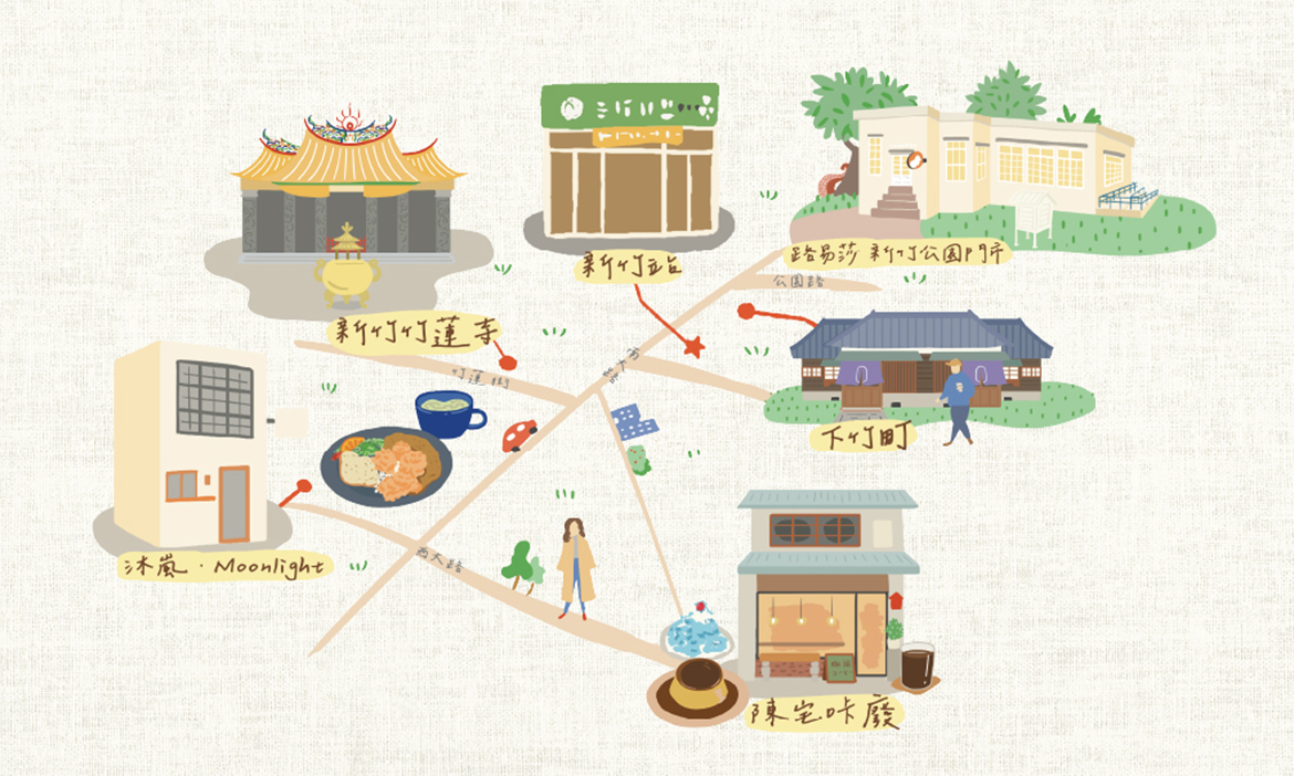 新竹後站散策｜流連竹蓮寺古韻、品味沐嵐咖哩香，看老宅咖啡情串起藝文風景線