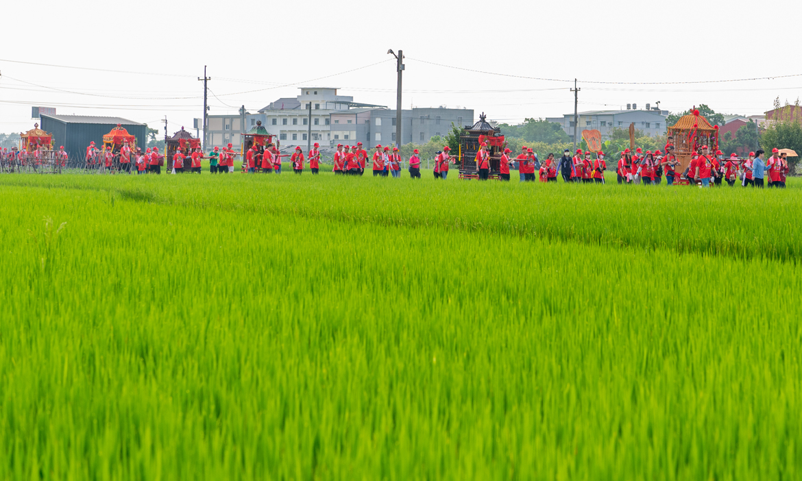 回到嘉義太保水虞厝社區，走一段嘉邑六媽宮遶境之旅，七大媽祖齊聚同為鄉里祈福