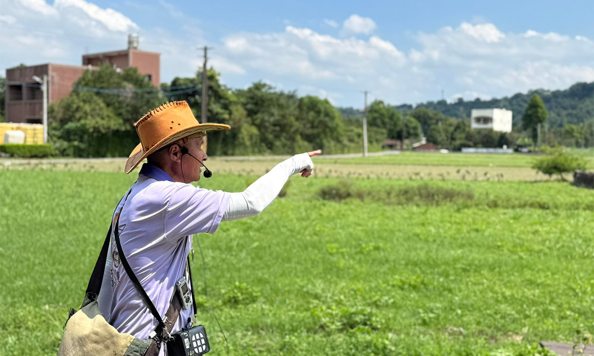 到桃園大溪內柵社區巡田去！復興農村風景、手作大地餐桌，實現北台灣最大有機聚落的夢