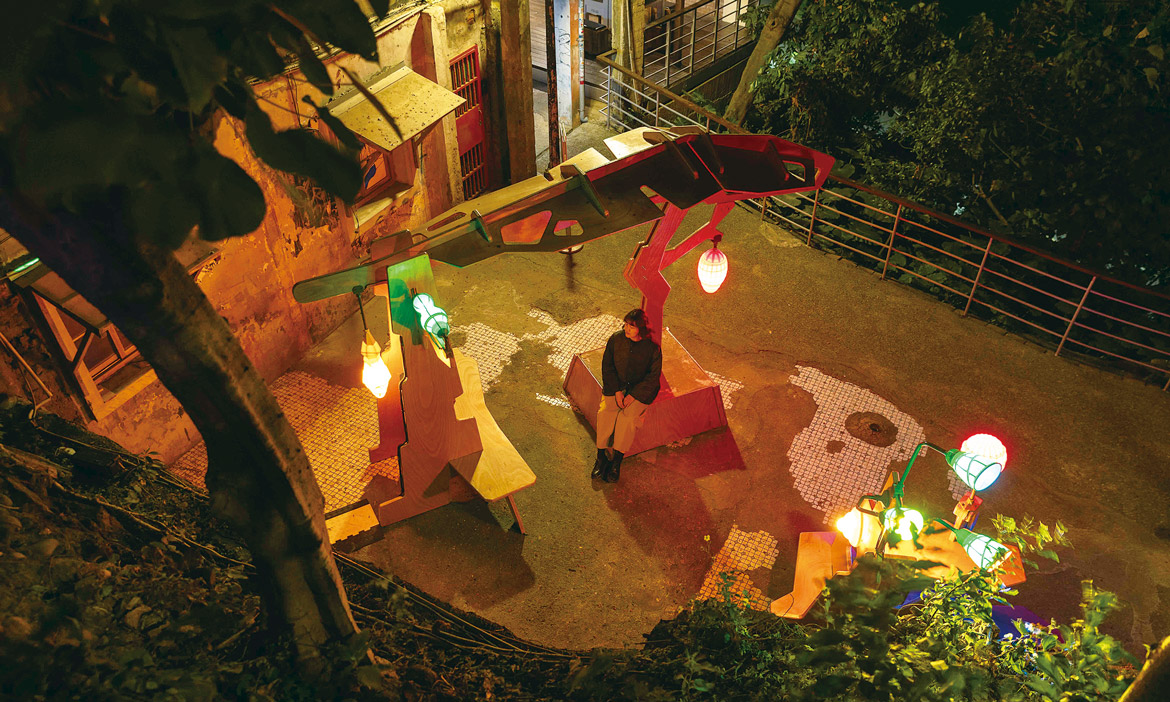 台北公館夜遊散步提案｜感受寶藏巖藝居共生的藝文氣息、順遊水岸廣場聽音樂Chill一下