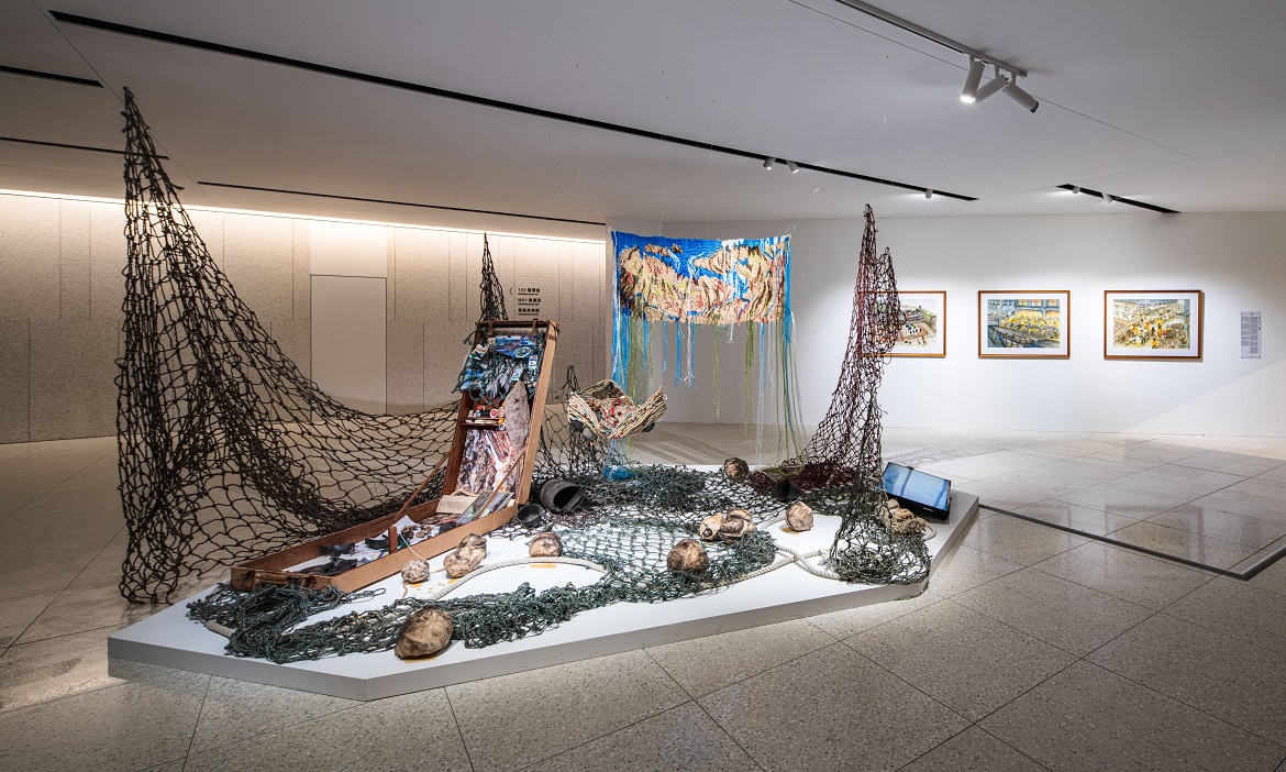 基隆美術館年度特展「瓶中船」攜手國內外29組藝術家，與世界港口基隆跨時空對話